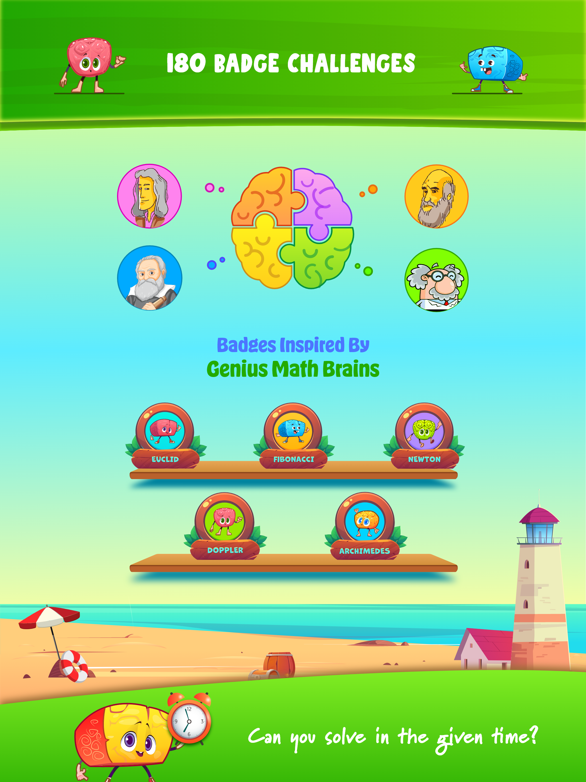 Jelly Cove Math Puzzles
